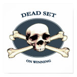 Dead Set Pirate Skull Print