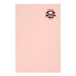 Dead Set Pirate Skull Stationery Design
