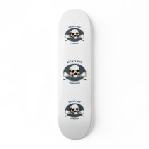 Dead Set Skull Lacrosse Skateboard