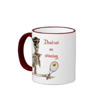 Dead Set Tennis Pirate Mug