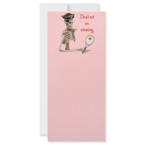 Dead Set Tennis Pirate Custom Rack Cards