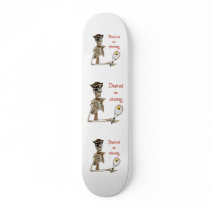 Dead Set Tennis Pirate Skate Board Deck