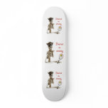 Dead Set Tennis Pirate Skate Board Deck