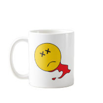 Dead Smiley Face mugs