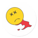 Dead Smiley Face stickers