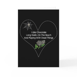 Dead Things Anti-Valentine card