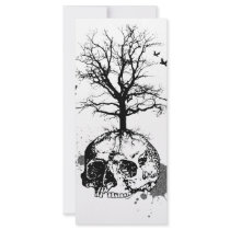Dead tree rack cards