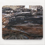 Dead Tree Trunk lying on ground Mousepads