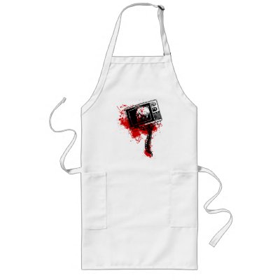 DEAD TV SET APRONS by nassosvakalis