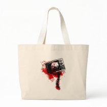 DEAD TV SET bags by nassosvakalis DEAD TV SET bags