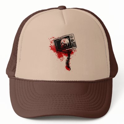 DEAD TV SET MESH HATS by nassosvakalis