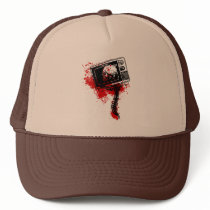 DEAD TV SET hats by nassosvakalis DEAD TV SET hats