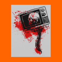 DEAD TV SET postcards