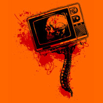 DEAD TV SET t-shirts