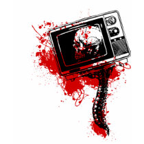 DEAD TV SET t-shirts by nassosvakalis DEAD TV SET t-shirts