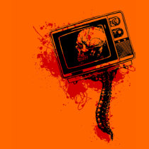 DEAD TV SET t-shirts