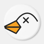 deadbird refrigerator magnet