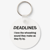 DEADLINES keychains by occupationalgifts DEADLINES keychains