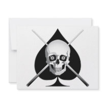 Deadly Billiards Ace invitations