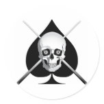 Deadly Billiards Ace stickers