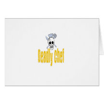 Deadly Chef Greeting Cards