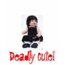 Deadly Cute Halloween Horror Doll T SHIRT