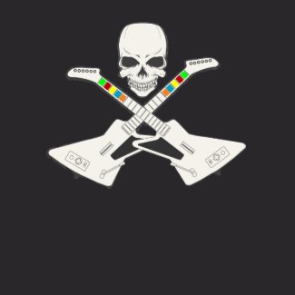 Deadly Fretwork Crossbones T-shirt shirt
