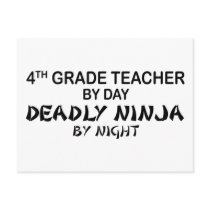Deadly Ninja by Night - 4th Grade Postcards