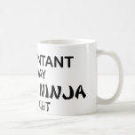 Deadly Ninja by Night - Accountant Coffee Mugs