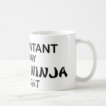 Deadly Ninja by Night - Accountant Coffee Mugs