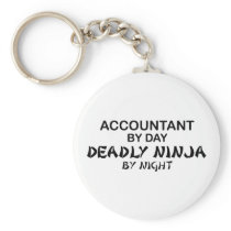 Deadly Ninja by Night - Accountant Key Chains