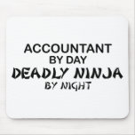 Deadly Ninja by Night - Accountant Mouse Mat