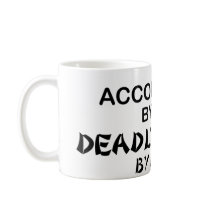 Deadly Ninja by Night - Accountant Coffee Mugs