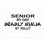Deadly Ninja by Night - Senior Post Cards