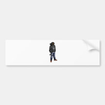Deadly X Grey Bumper Sticker