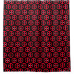 Deadpool Logo Shower Curtain