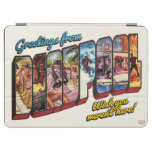 Deadpool Vacation Postcard iPad Air Cover