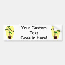 Deadwood Bonsai Shari Tall Bumper Stickers