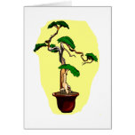 Deadwood Bonsai Shari Tall Greeting Card