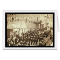 Deadwood Grand Lodge IOOF Street Parade SD 1890 cards by lc_grabill Deadwood Grand Lodge IOOF Street Parade SD 1890 cards