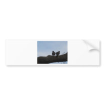 Deaf ones falls in love bumper sticker