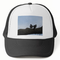 Deaf ones falls in love mesh hat