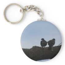 Deaf ones falls in love keychain