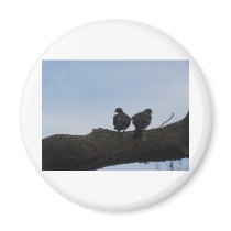 Deaf ones falls in love refrigerator magnets