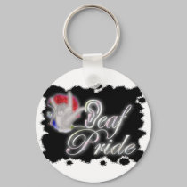 Deaf Pride keychains