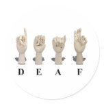 DeafAmeslan062511 Stickers