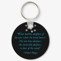 "Deafness of the Mind"  Keychain