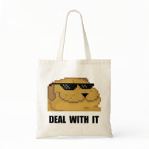 Deal With It Tote Bags