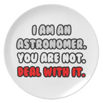 Deal With It ... Funny Astronomer Plates
