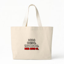 Deal With It ... Funny Doctor Tote Bags